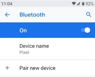 Kā novērst Bluetooth nedarbojošās problēmas operētājsistēmā Android 9 Pie