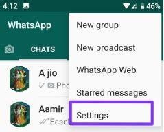 Kā paslēpt WhatsApp profila attēlu no dažiem kontaktiem Android