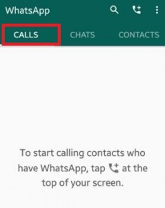 Kā veikt zvanus ar WhatsApp Android ierīcēs