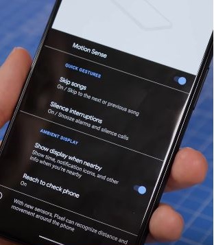 Kā iespējot vai atspējot Motion Sense ierīcēs Pixel 4 un 4 XL